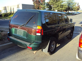 2000 MITSUBISHI MONTERO SPORT ,3.0L AUTO, 4DR 2WD, COLOR GREEN, STK 143685